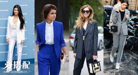 2017秋季最强时尚趋势:PANTSUITS(长裤套装)