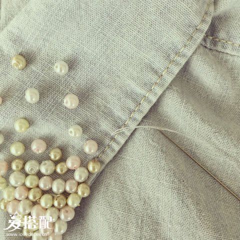 旧衬衫别扔!DIY镶珠衬衫给你别样的时髦